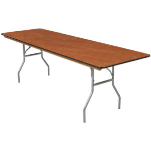Table - 6' Wood Table Party (Kona and Hilo Store Only)