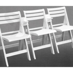 Chair White ISPRA Folding (Kona Only)