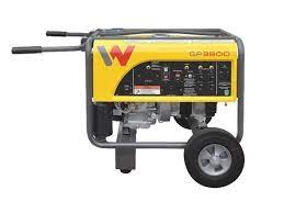 3.5 Watt Portable Generator - GP3800A - Wacker Neuson